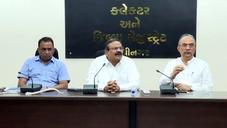 GANDHINAGAR RUN FOR VOTE REVIEW MEETING BY COLLECTOR FOR LOK SABHA 2024 ELECTION