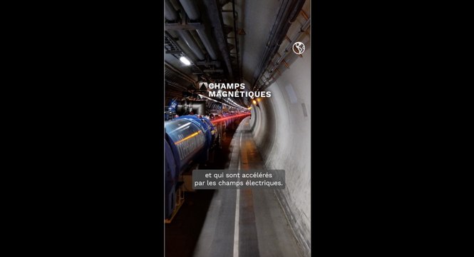 Matière noire : l'accélérateur de particules du CERN