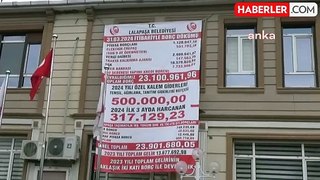 Edirne Lalapaşa Belediye Başkanı, devraldığı borçları açıkladı