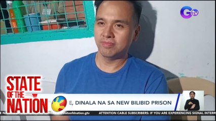 Cedric Lee, dinala na sa New Bilibid Prison | SONA