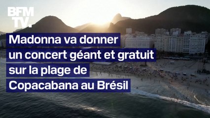 Madonna va donner le plus grand concert de sa carrière sur la plage de Copacabana ce samedi et les fans sont déjà au rendez-vous
