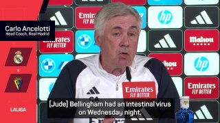 Ancelotti reveals reason for Bellingham's UCL form