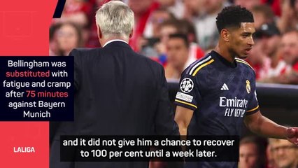 Ancelotti reveals reason for Bellingham's UCL form