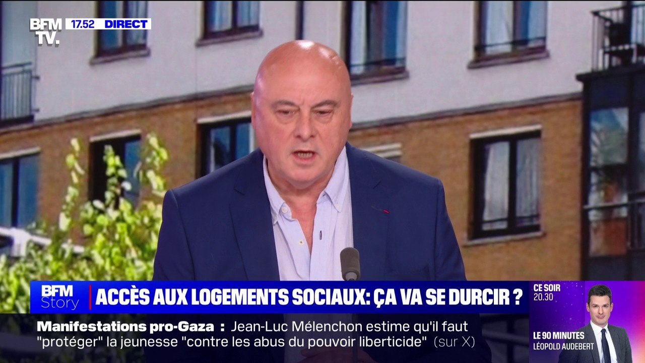 Accès aux HLM: "J'espère que l'intention n'est pas de mettre en péril des personnes qui n'auront pas de solution du tout", affirme Henry Buzy-Cazaux (Institut du management des services immobiliers)