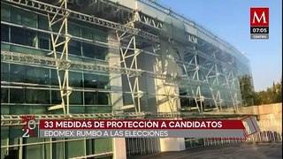 Secretaría de Seguridad otorga 33 medidas de protección a candidatos en Edomex