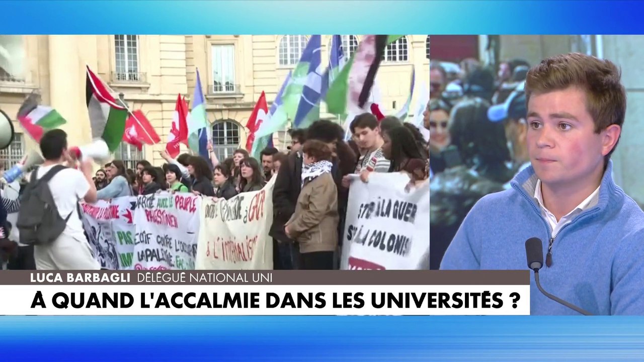 Luca Barbagli : «Il y a une censure de la pensée étudiante»