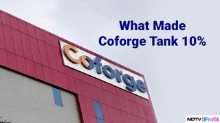 Coforge Shares Tank: The Reasons | NDTV Profit