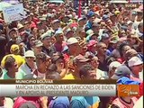 Sucre | Habitantes del mcpio. Bolívar respaldan al Gobierno Bolivariano y rechazan bloqueo económico