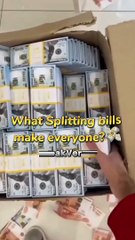 Splitting the Bill #ytshorts #motivation # #ytshortsindia #viral #trending #bills #split #funny #uk