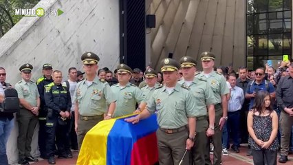 Emotiva ceremonia El adiós al Subintendente Juan Esteben Cortés