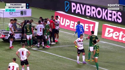 Palmeiras x Botafogo-SP (Copa do Brasil 2024 Terceira Fase; Jogo de Ida) 1° tempo