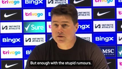 Video herunterladen: Pochettino calls for 'stupid rumours' to stop