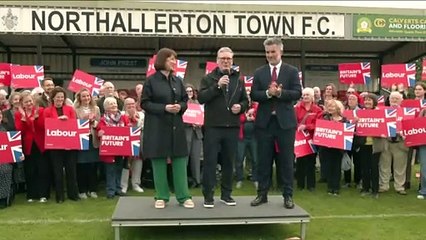 Starmer celebrates in North Yorkshire
