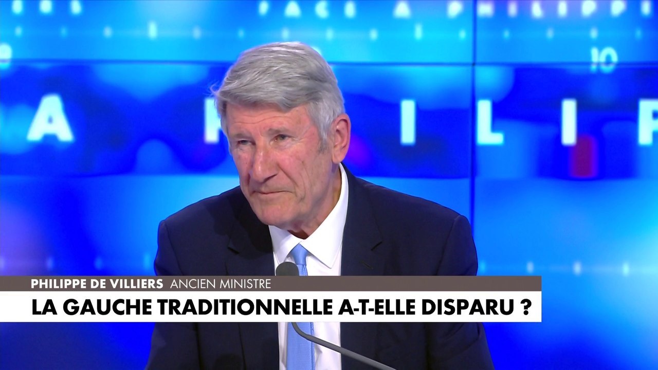 Philippe de Villiers : «Nous vivons le chant du cygne de la gauche historique, de la gauche à l'ancienne»