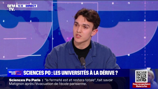 Mobilisations propalestiniennes dans les universités: Le droit d'étudier implique le devoir de s'engager , pour Hubert Launois (étudiant à Sciences Po Paris)