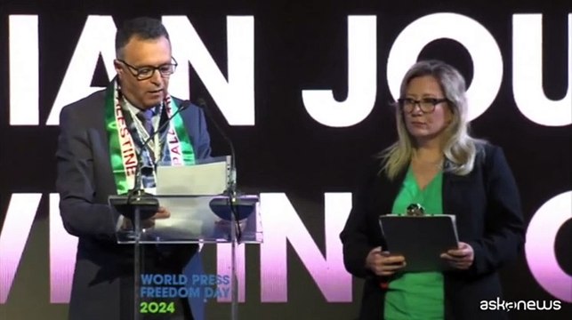 Premio per la Libert? di stampa 2024 a giornalisti palestinesi a Gaza