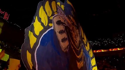 Fenerbahçe taraftarından EuroLeague maçında yine muhteşem koregrafi!