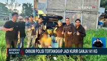 Selundupi 141 KG Ganja, Oknum Polisi dari Polres Padang Panjang Dipergoki Jadi Kurir Narkoba!