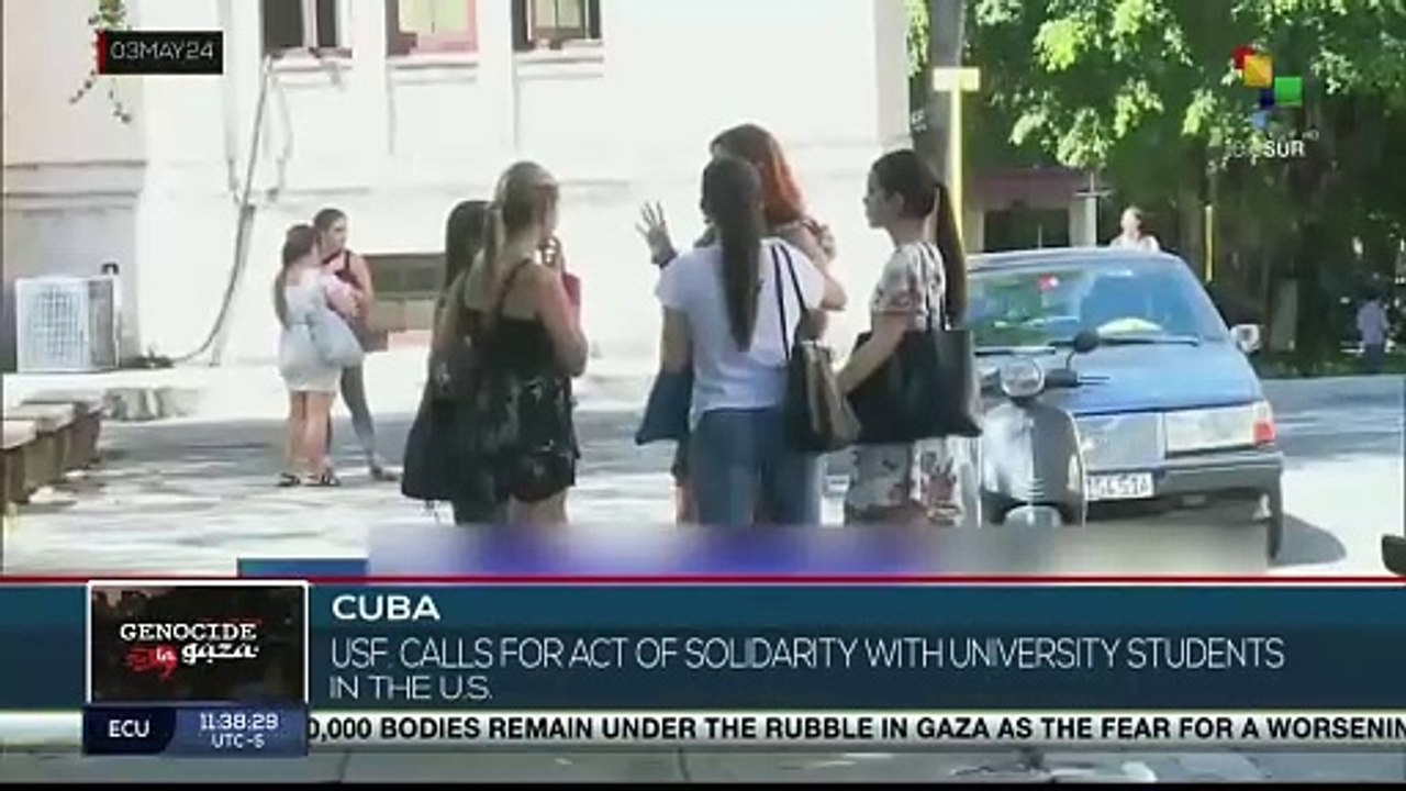 Cuban universities to ratify support for American university students repressed by the police