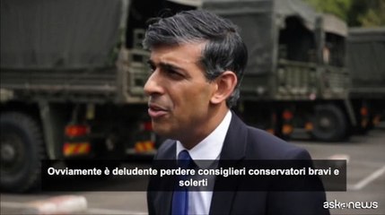 Sunak: primi risultati amministrative deludenti, ma resto al lavoro