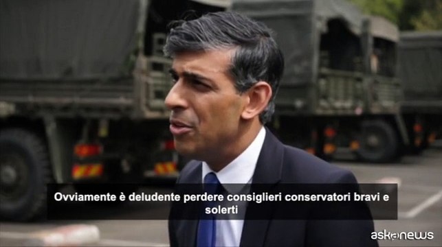 Sunak: primi risultati amministrative deludenti, ma resto al lavoro