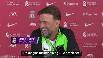 Klopp couldn't work at FIFA due to 'sea of sharks'