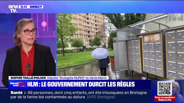 Projet de loi sur les logements sociaux: Monsieur Kasbarian est le ministre pour que les gens n'aient plus de logement , estime Sophie Taillé-Polian (EELV)