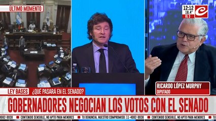 Ricardo López Murphy: "Hay que darle herramientas para gobernar"