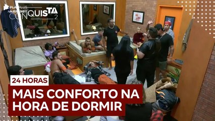 Após eliminações, Vileiros redistribuem colchonetes, camas e edredons | A Grande Conquista