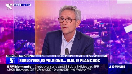 Projet de loi sur le logement: "Les macronistes s'attaquent au dernier combat politique de l'Abbé Pierre", dénonce Stéphane Troussel (président PS du département de Seine-Saint-Denis)