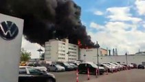 Incendio in una fabbrica militare a Berlino