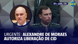 Urgente: Alexandre de Moraes autoriza liberação de Cid
