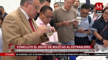 Finaliza el envío de boletas electorales al extranjero, 154 países podrán votar