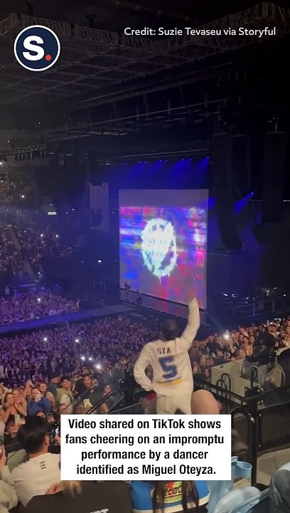 Crowd Goes Wild as SZA Fan Breaks Out Incredible Dance Moves at Melbourne Concert