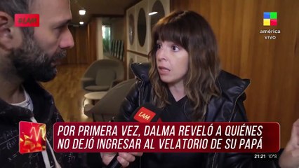 Dalma Maradona sobre el velatorio de el Diego: "Nos encargamos personalmente de que no estén en el velorio"