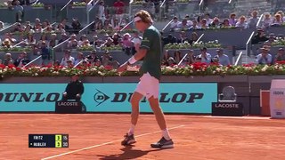 Rublev rushes into Madrid open final in just 73 minutes
