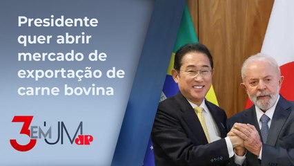 Lula recebe premiê japonês para tratar de investimentos