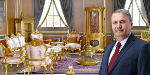 Mehmet Çerçi lüks makam odasındaki eşyaları almak istedi