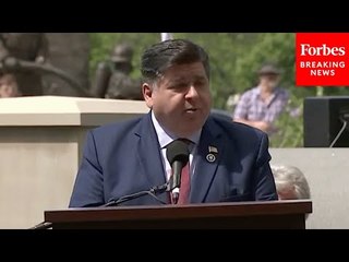 Gov. JB Pritzker Delivers Remarks To Memorial Ceremony For Illinois Police Officers