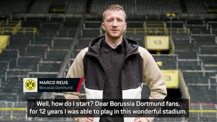 Скачать видео: Reus announces he will be leaving Dortmund