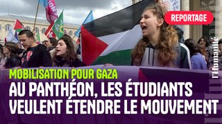 Mobilisation étudiante au Panthéon : «Laisser un génocide se dérouler est une position politique»
