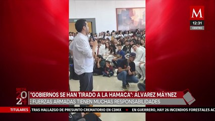 "Gobiernos se han tirado a la hamaca": Jorge Álvarez Máynez en su visita a la UAD