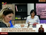Vpdta. Delcy Rodríguez evalúa avances de recuperación del Plan Metro se Mueve Contigo