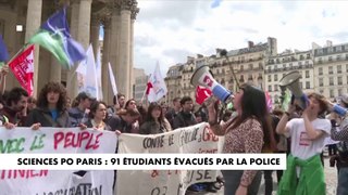 Sciences Po Paris : 91 étudiants évacués par la police