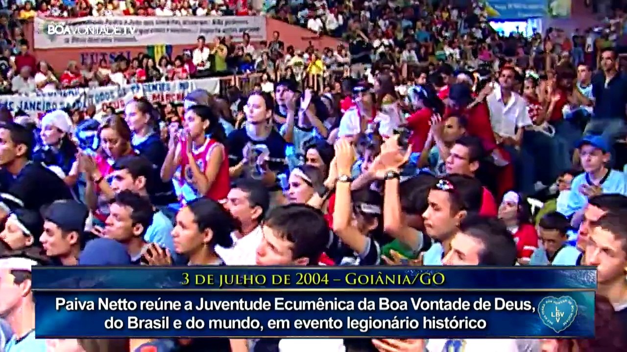 29º FÓRUM DA JUVENTUDE ECUMÊNICA DA BOA VONTADE DE DEUS - 03 07 2004 GOIÂNIA - PAIVA NETTO