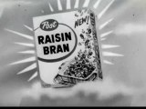 1950s Sugar coated Post Raisin Bran animated - maybe Katherine Helmond