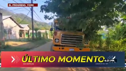 Menor muere tras chocar con su bicicleta contra un bus en El Progreso, Yoro