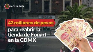 Se necesitan 42 millones de pesos para reabrir la tienda de Fonart en CDMX