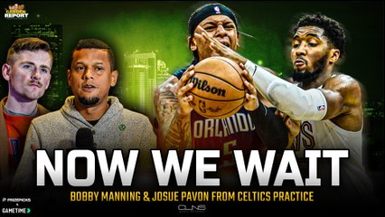 Celtics Watch Cavs vs Magic Series Outcome | Practice Update with Bobby & Josue 🏀