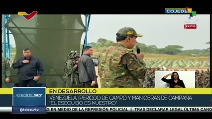 En Venezuela realizan período de campo y maniobras de campaña el Esequibo Es Nuestro